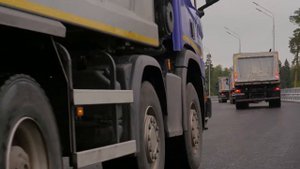 Испытание моста на участке ЦКАД в городе Звенигород