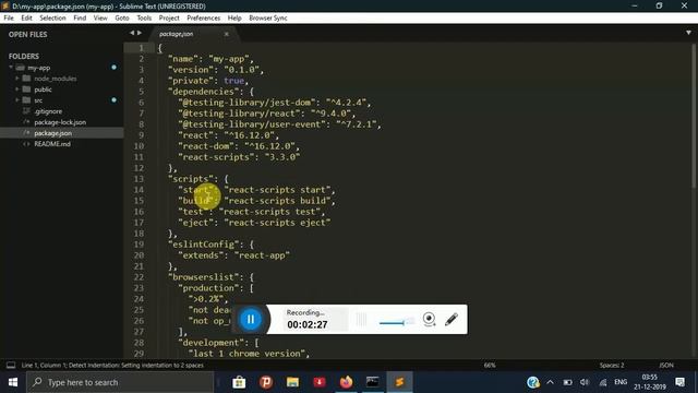 React Tutorial | How To Setup Your First React App