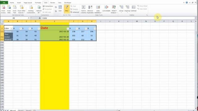 Excel - Apply Custom Date Filter to Data Range смотреть онлайн