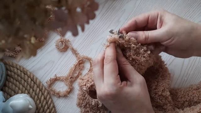Кофточка на малыша от 3 месяцев из двух мотков пряжи ?  с капюшоном и ушками #вязаниенаспицах