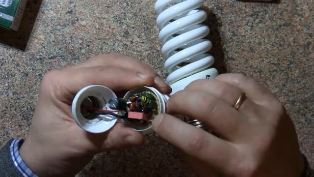 Энергосберегающие лампочки Белсвет обзор и разборка смотреть онлайн