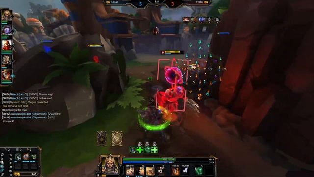 HOW TO STEAMROLL A RANKED GAME - Gilgamesh Support Ranked Conquest смотреть онлайн