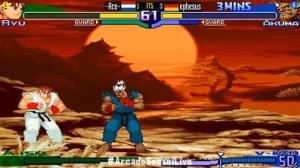 FT5 @sfa3: -Ace- (NL) vs ephesus (DE) [Street Fighter Alpha 3 Fightcade]