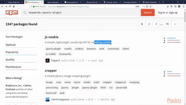 Real-World java script: Pro-Level Techniques: jQuery Plugins – What and Where? | packtpub.com