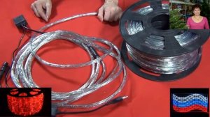 Дюралайт круглый 1200 диодов  50м    LN WR DK1200LED