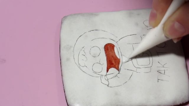 Рисуем пряники к 23-му февраля. Веселый набор с солдатами.  Заливка и роспись
