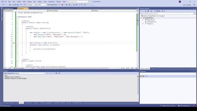 Visitor Design Pattern смотреть онлайн