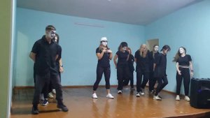 Детский оздоровительный лагерь "Чайка" танец от вожатых