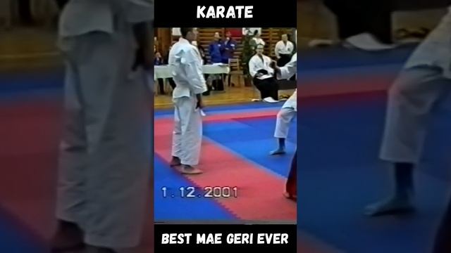 BEST MAE GERI EVER ПРЯМО В ПЕЧЕНЬ #karatetoday #karate #shotokan #каратэ #fudokan #taifukan