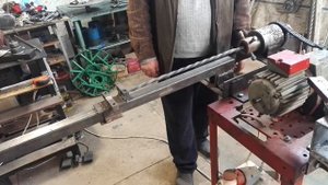 Самоделки! Обзор самодельного станка для холодной ковки.
