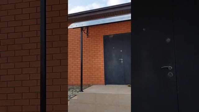 навес над дверью. смотреть онлайн