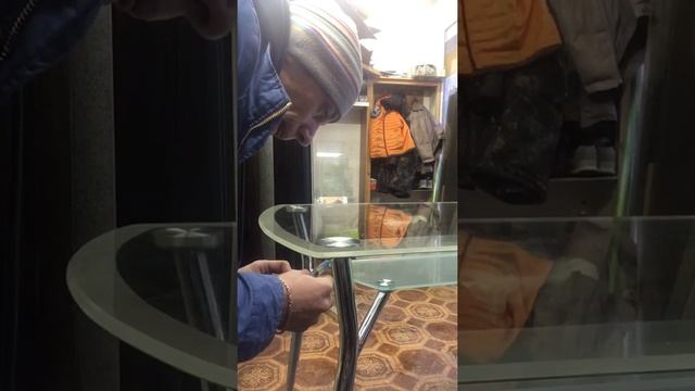 Ремонт стеклянного стола смотреть онлайн
