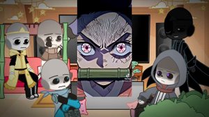 sans aus react to Y/n as Nezuko {part2 Subscribe}￼