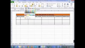 Electric Bill Calculation in Excel | How to Create Electric Bill Sheet in Excel | Excel