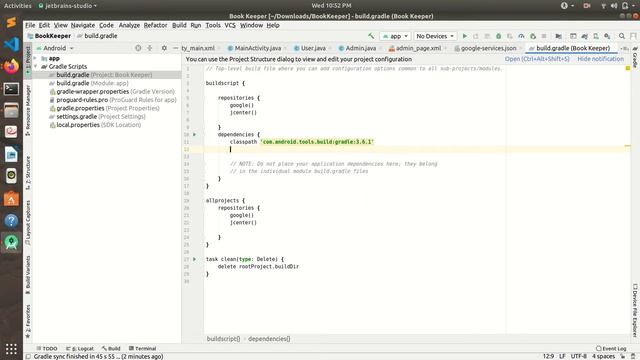 Adding Dependencies in Gradle смотреть онлайн