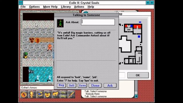 Exile 2: Crystal Souls Let's Play/Walkthrough EP4 Fort Draco смотреть онлайн
