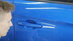 Как наклеить пленку Brontero под ручки Hyundai Creta I