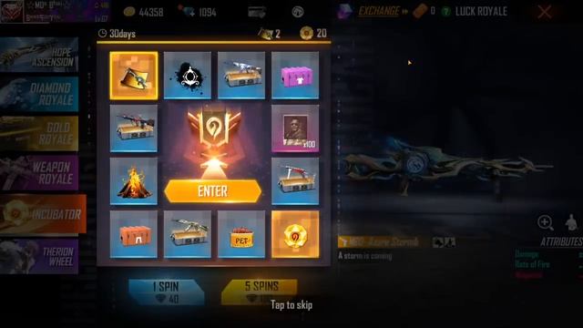 I GOT MYSTERIOUS GIFT FROM GARENA I GOT LEGENDARY AZURE STORMBRINHER M60 RAMPAGE NEW DOWN FREE FIRE смотреть онлайн