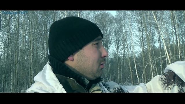 Охота на зайца. Проверка солонцов. смотреть онлайн