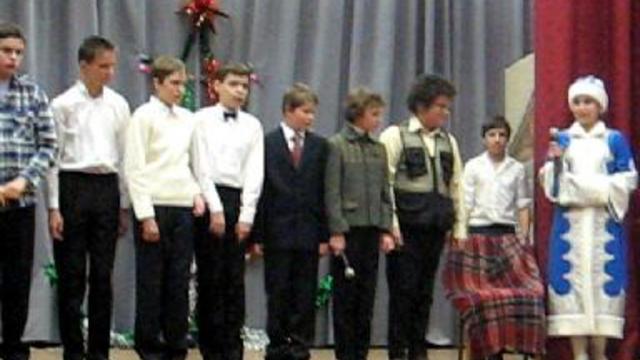 Выступление Лёвы...