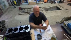 Ремонт двигателя AUDI 80 B2 GTE. Сборка мотора