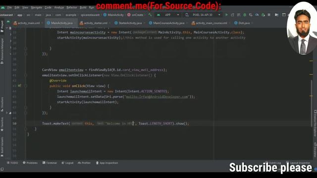 Mini Project in Android App Development using Java and XML #stopcoding @StopCoding