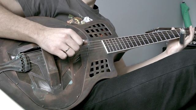 Slide Resonator Guitar Baton Rouge open D tuning - Jacek Wenclewski смотреть онлайн