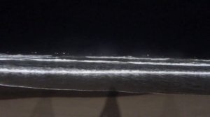 Израиль, город Ашдод. Красота ночного Средиземного моря!