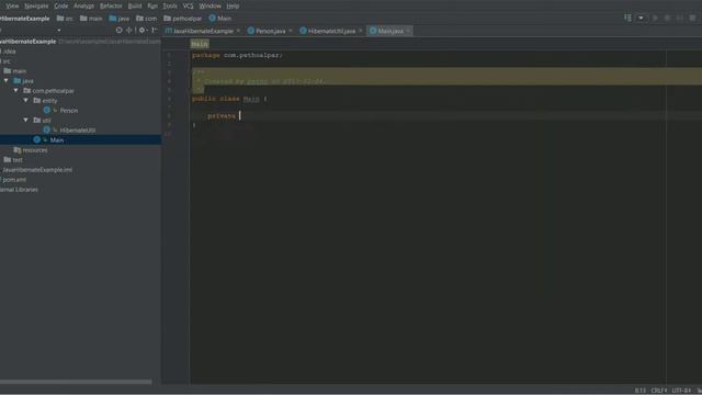 Java hibernate example смотреть онлайн
