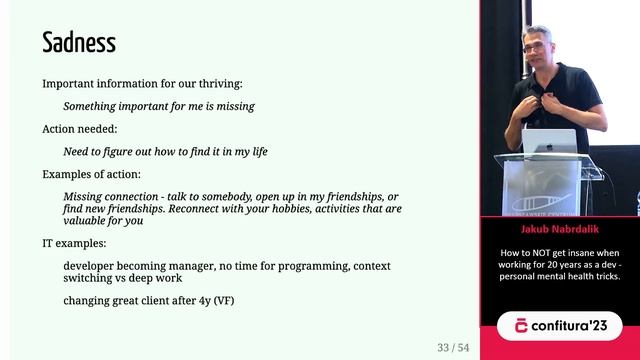 2023 - Jakub Nabrdalik - How to NOT get insane when working for 20 years as a dev смотреть онлайн