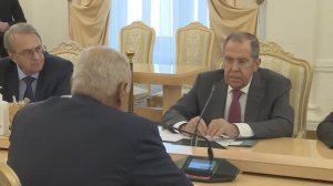 С.Лавров и А.Абульгейт, Москва, 9 октября 2023 года