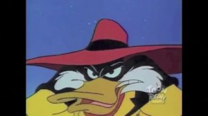 Gadget Hackwrench tells Negaduck to Trash the Brat!