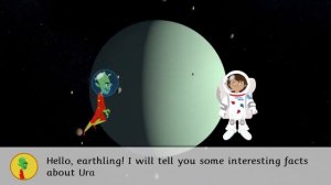 Uranus, the Ice Giant - Solar System 3D animation for kids