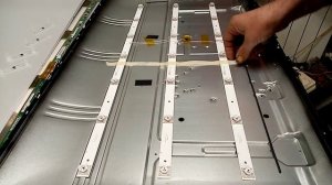 Телевизор BBK 39LEM-1089/T2C нет изображения.меняем подсветку.