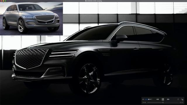 GENESIS GV80 Revealed+G80 spyshot смотреть онлайн