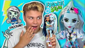 НЕБИНАРНАЯ ФРЕНКИ Monster High G3! Обзор кукла Монстер Хай