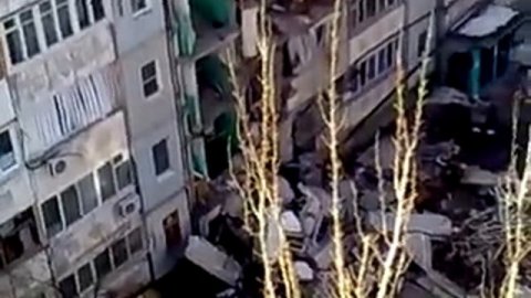 Обрушение девятиэтажки