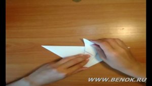 Самолёт Истрибитель оригами
