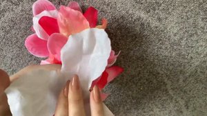 Гавайский венок своими руками. Самый легкий способ ??
