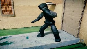 MKII Smoke vs Reptile(Stop motion/пластилиновая анимация)1/4