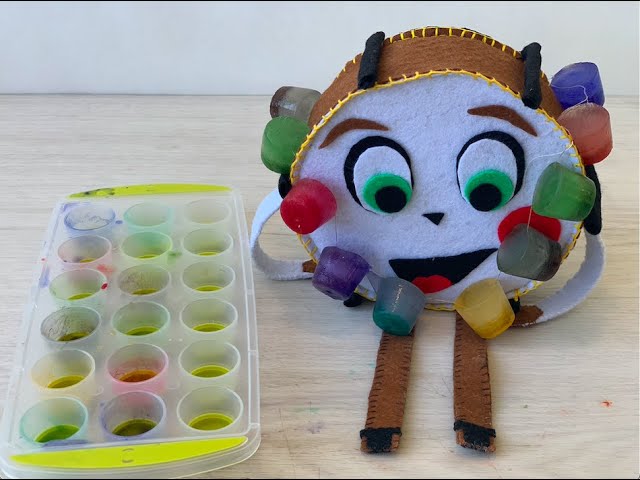 Прощаемся с зимой и делаем ледяные бусы!! смотреть онлайн