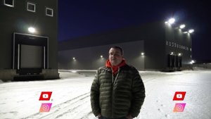 Светодиодное освещение складского комплекса