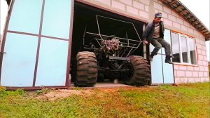 Первый выезд вездехода !