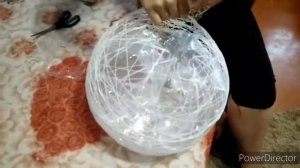 СУПЕР СТИЛЬНЫЙ СВЕТИЛЬНИК из ниток СВОИМИ РУКАМИ| как сделать абажур | МЫ ВОРОНКОВЫ