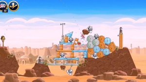 Angry Birds Star Wars Tatooine 20 уровень "Для души"