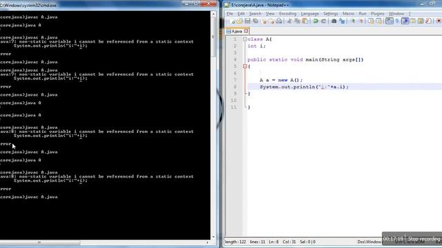Core java Basic for beginners-03 - By Saran Reddy