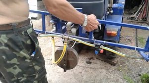 Обзор самодельный опрыскивателя на мини трактор