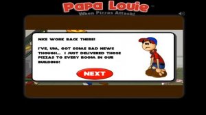 Papa Louie When Pizzas Attack, пицца бродилка, игры для мальчиков