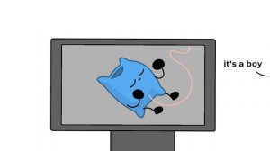 bfdi pillow pregnancy test ultrasound mpreg and labor gives birth