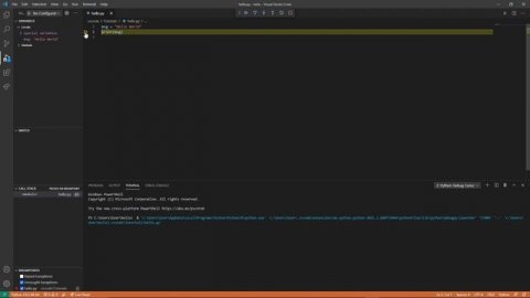 python in VScode